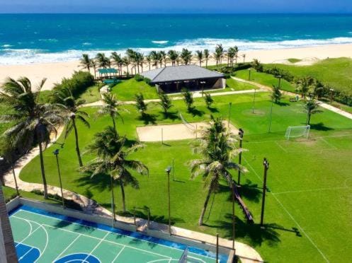 Property building, Restaurant/places to eat, Bird's eye view, BBQ facilities, Children play ground, Game Room, Garden, Balcony/Terrace, Fitness centre/facilities, Beach, Aqua park, Swimming pool