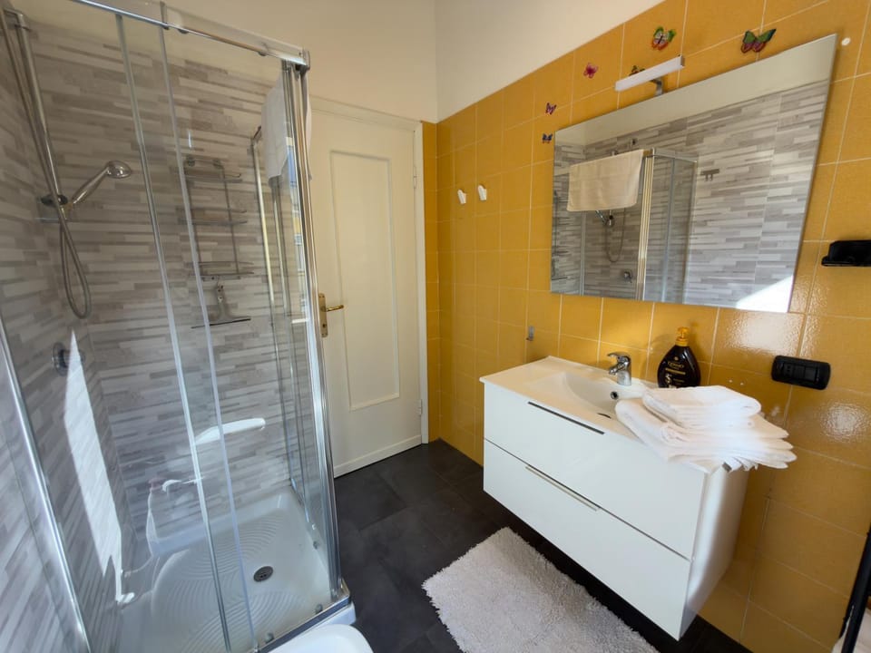 Shower, Toilet, Bathroom, towels, wardrobe