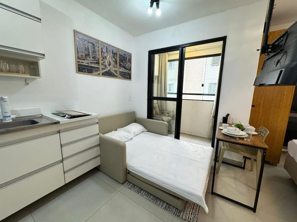 Studio Novo Completo - Lazer de Clube - 500m CPTM Apartment in Osasco