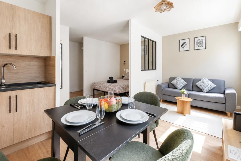 Verlaine - Train 5min Disney 15min Apartment in Bussy-Saint-Georges