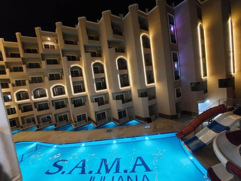 Garden & Sea View Chalet at Juliana Beach Resort Hurghada Apartment in Hurghada