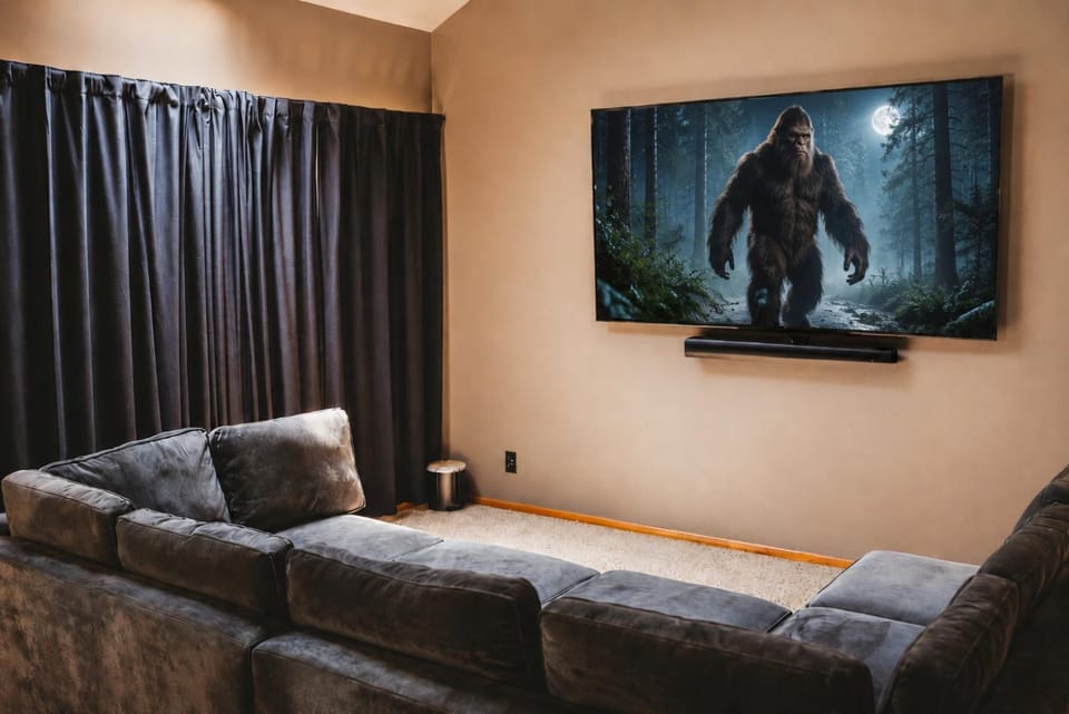 Bigfoot Alley Movie Room Walkable Location House in Shaver Lake