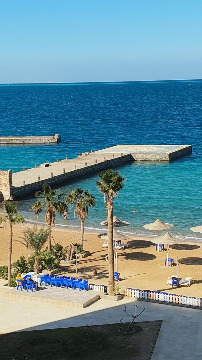 Pool & Sea View Chalet at Juliana Beach Resort Hurghada Chalet in Hurghada