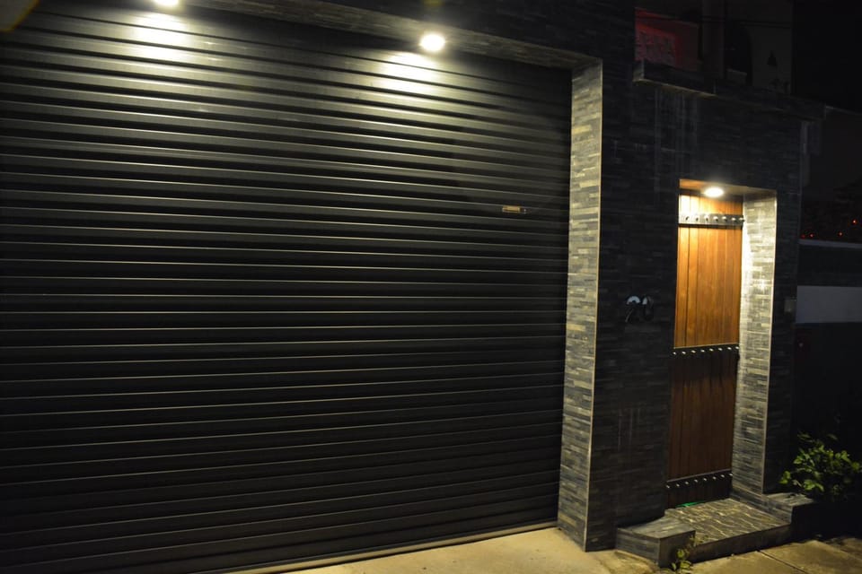 Facade/entrance, Night