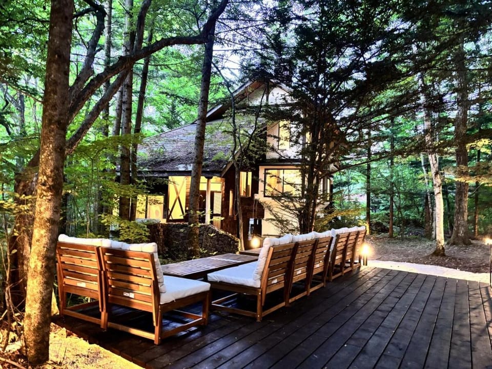 Villa Kawakami Forest & River Karuizawa Villa in Japan