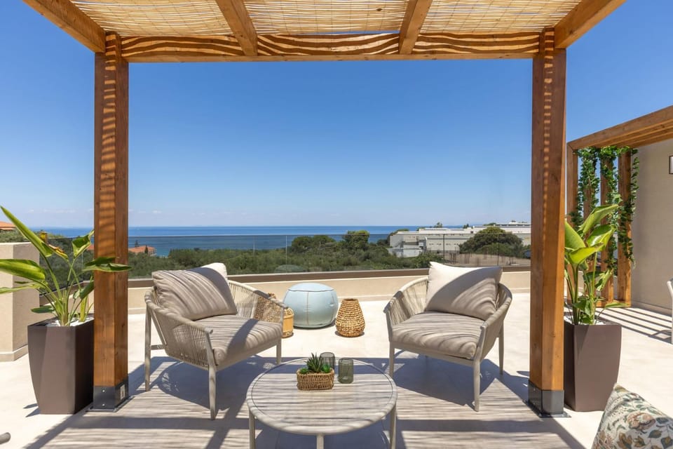 Balcony/Terrace, Seating area, Sea view