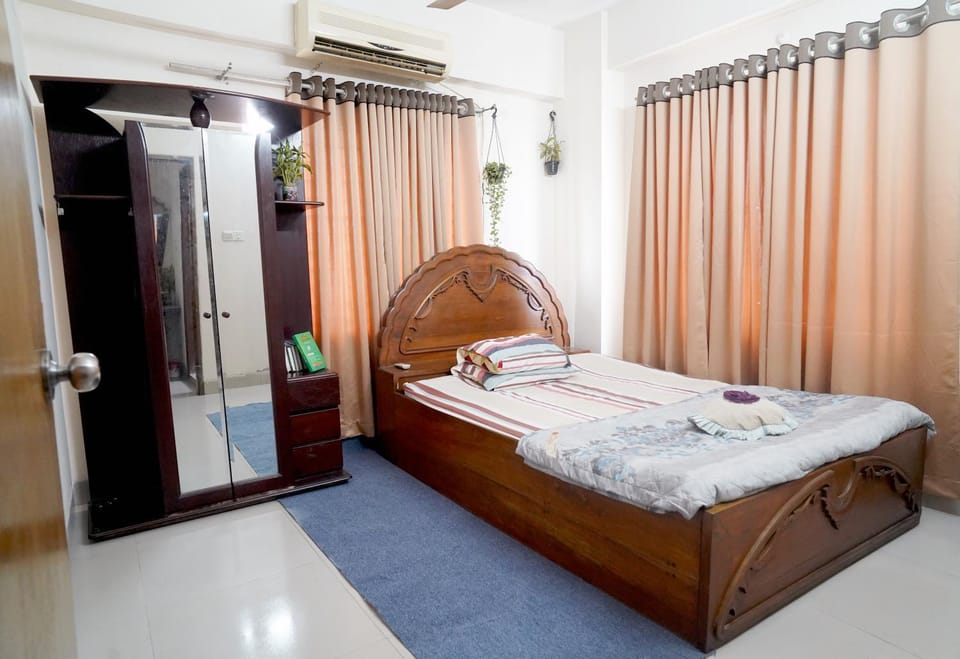 Bashundhara 3BR 4 Birth 3Ac Flat,Near Airport Apartment in Dhaka