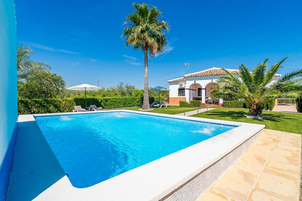 Property building, Living room, Swimming pool