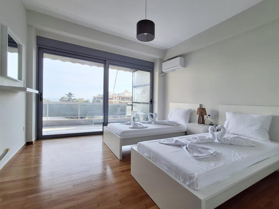 Elegant Apartment at Alimos Marina with Sea View Apartment in Alimos