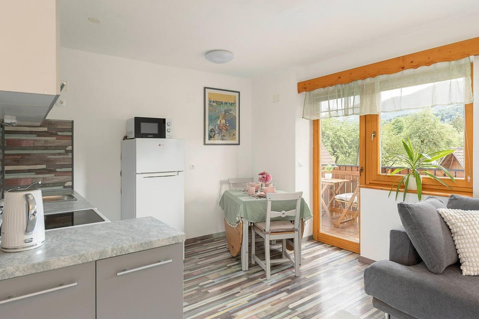 View (from property/room), Kitchen or kitchenette, Decorative detail, Seating area, Dining area, stove, kitchen