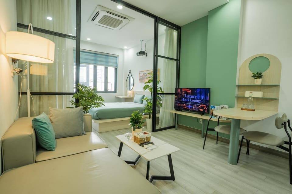 Living room, Bedroom