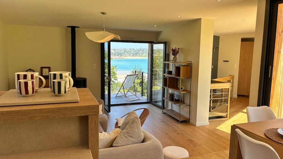 Ty Kato - vue mer - Wi-Fi Villa in Crozon