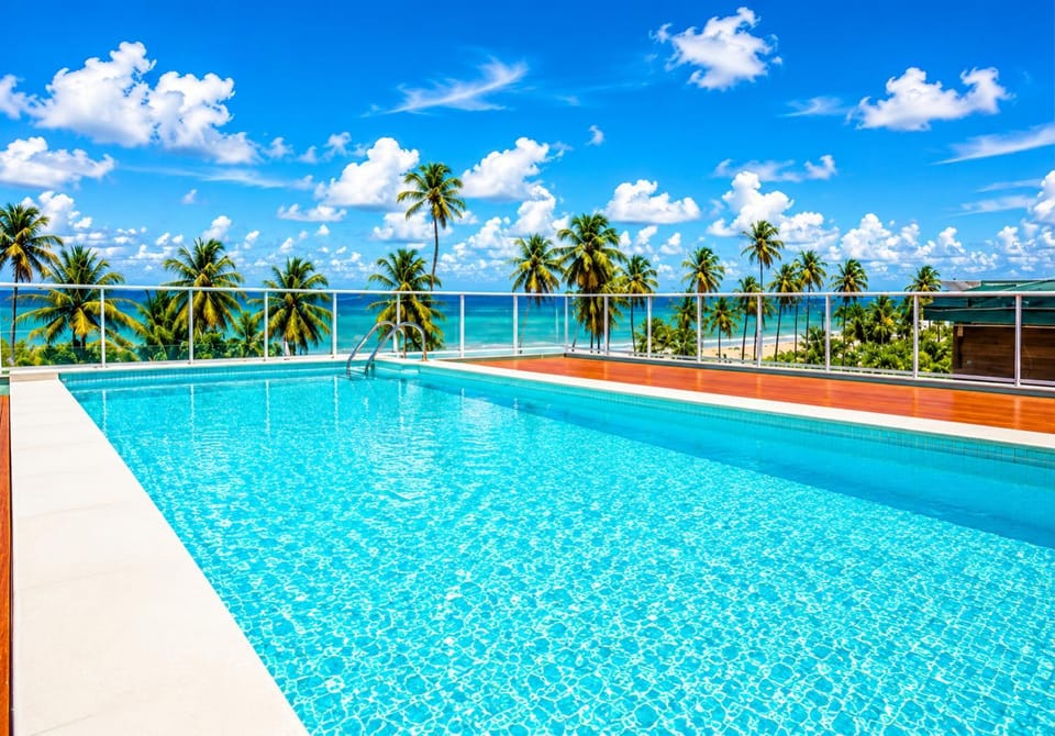 Day, Natural landscape, Pool view, Swimming pool