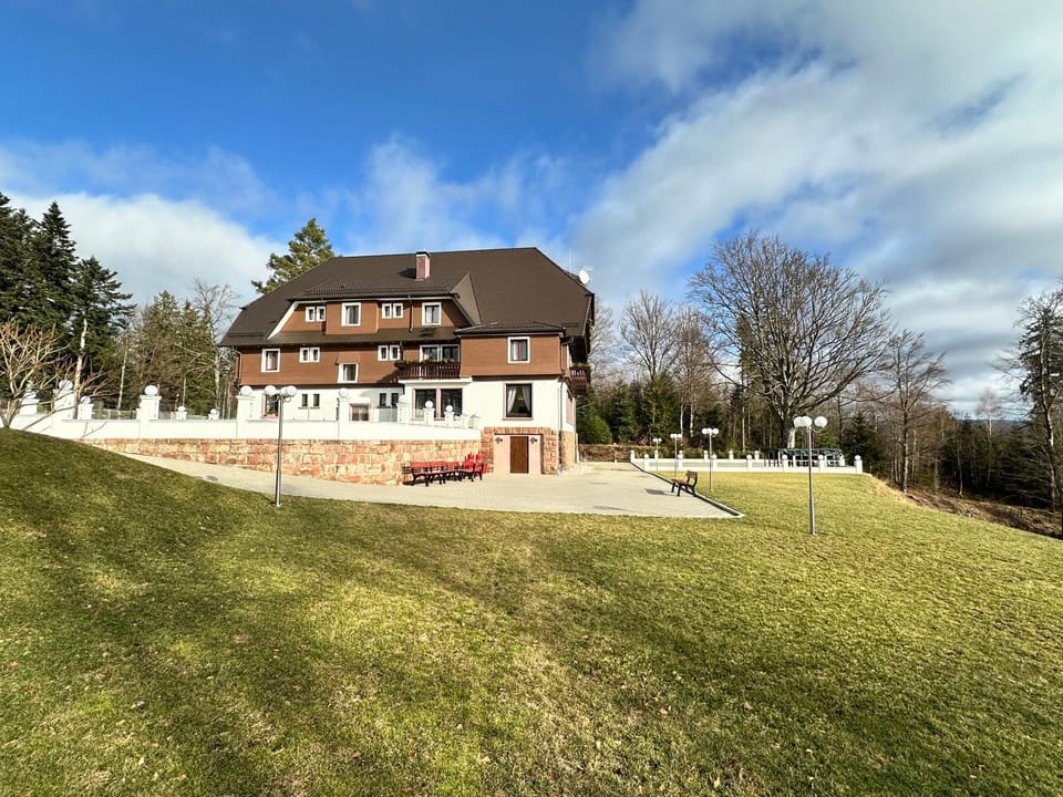 Property building, Garden view