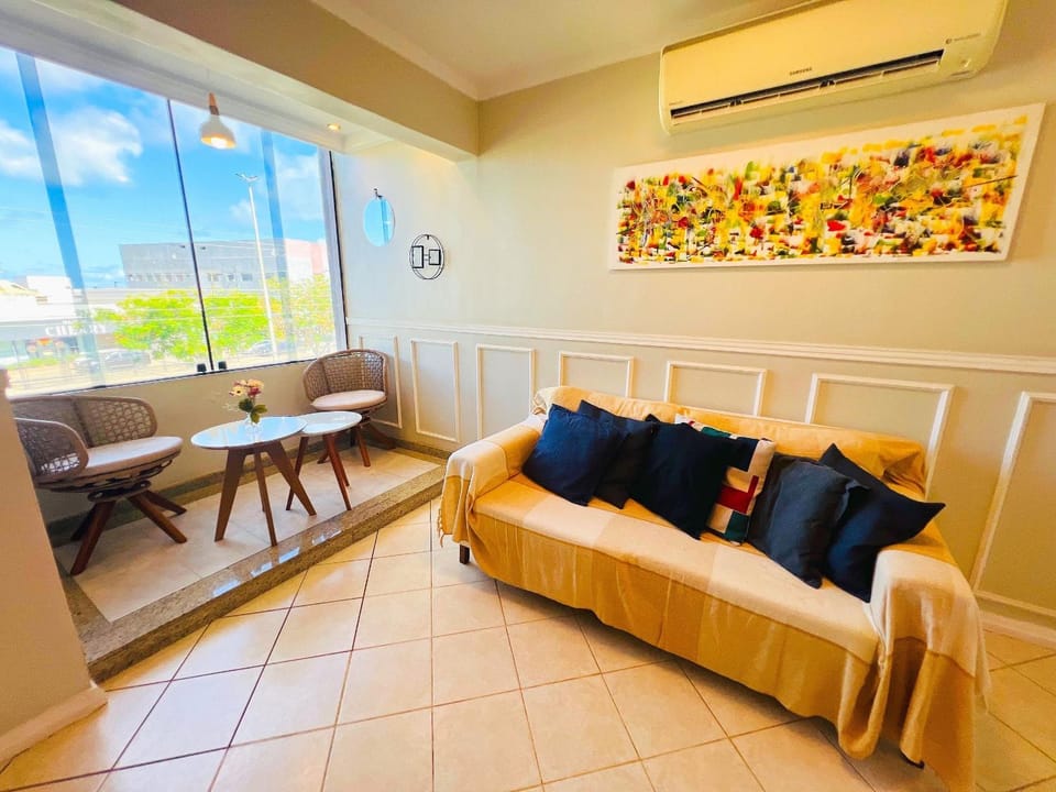 Balcony/Terrace, Living room, Seating area, Dining area, air conditioner