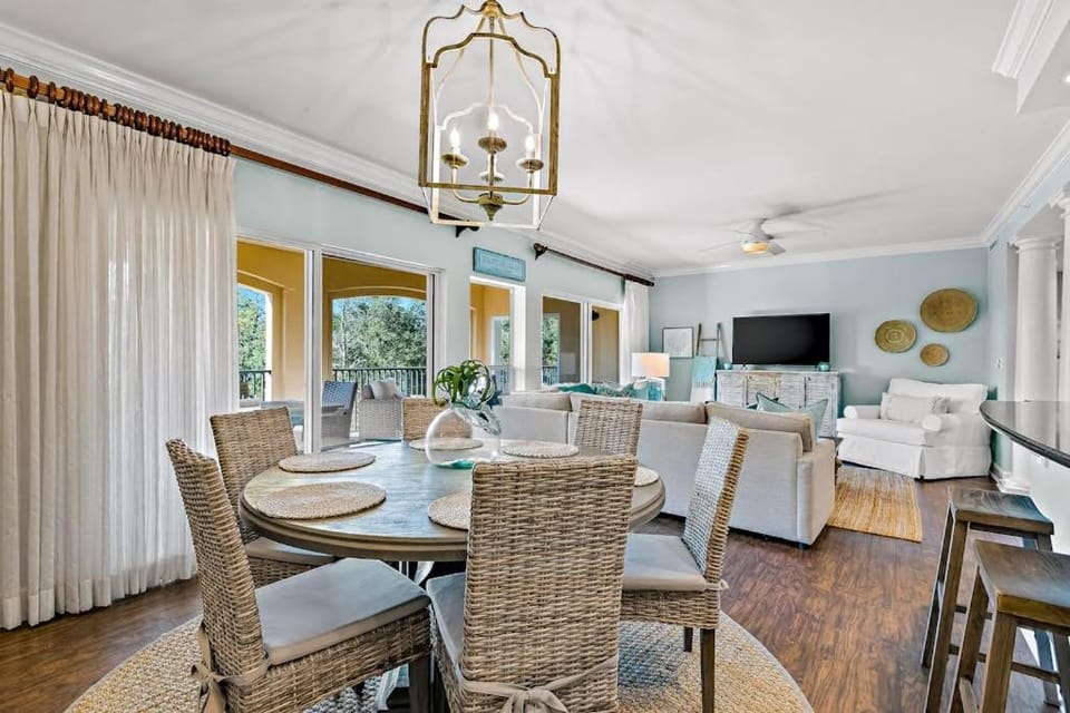 Coastal 3BR Getaway on 30A with Pool Balcony & Easy Beach Access House in South Walton County