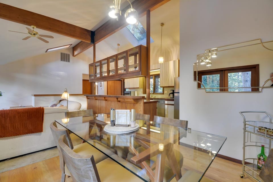 Modern Arnold Escape | Game Room and BBQ Deck House in Arnold
