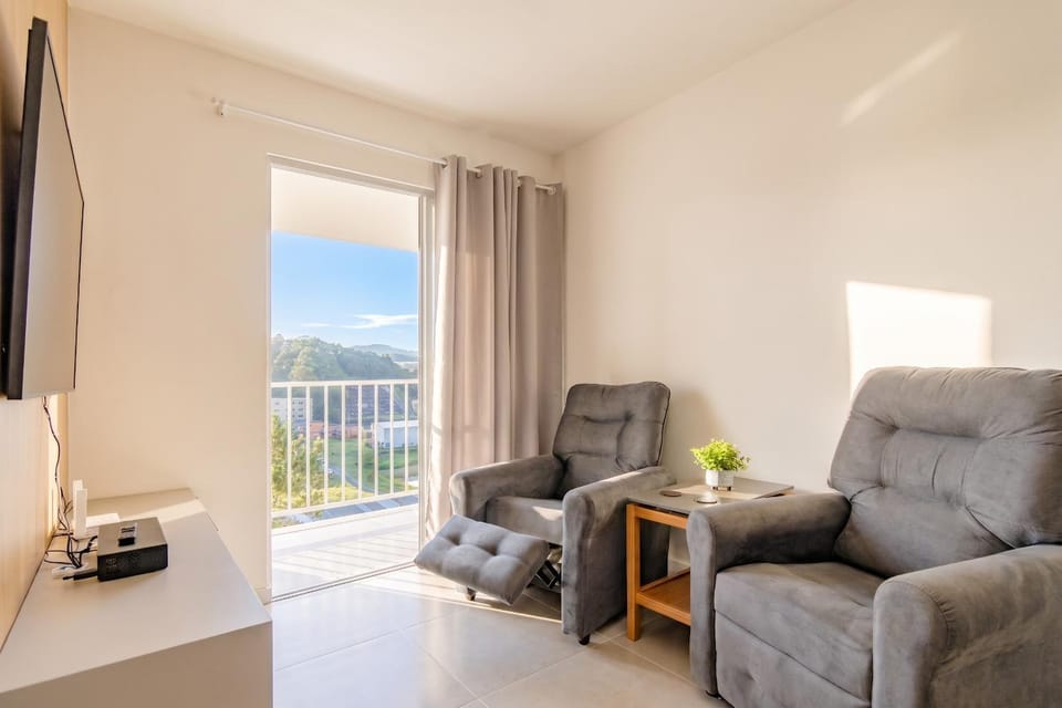 Apto Pet Friendly com Garagem em Blumenau Apartment in Blumenau