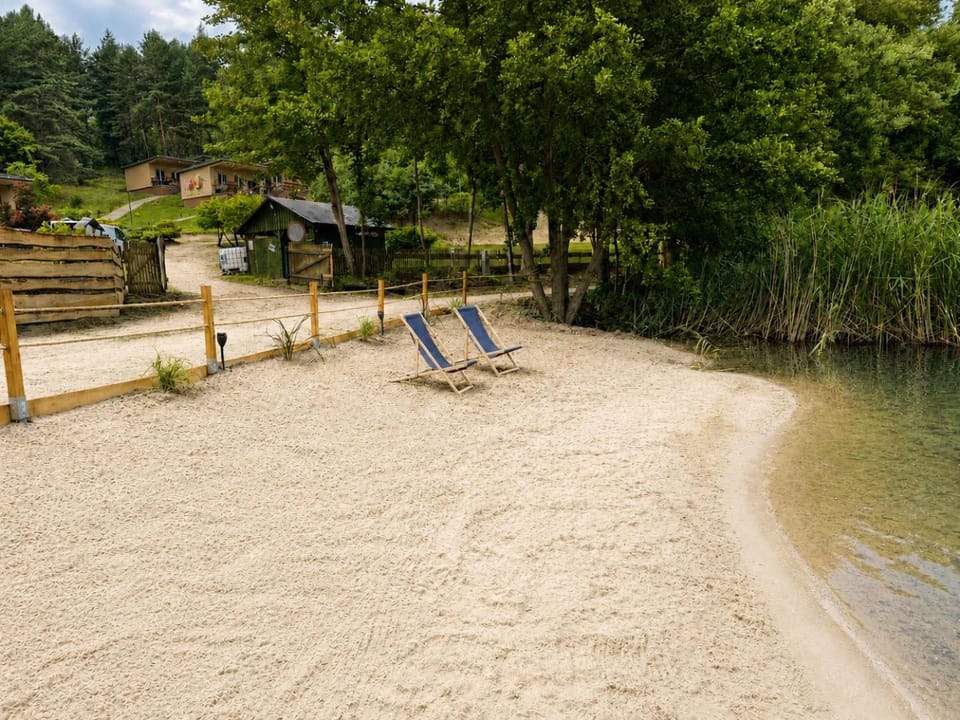 Beach, Lake view, sunbed
