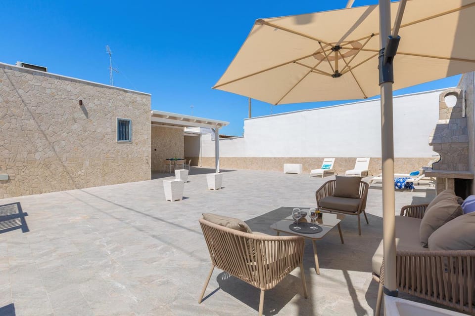 Property building, Patio