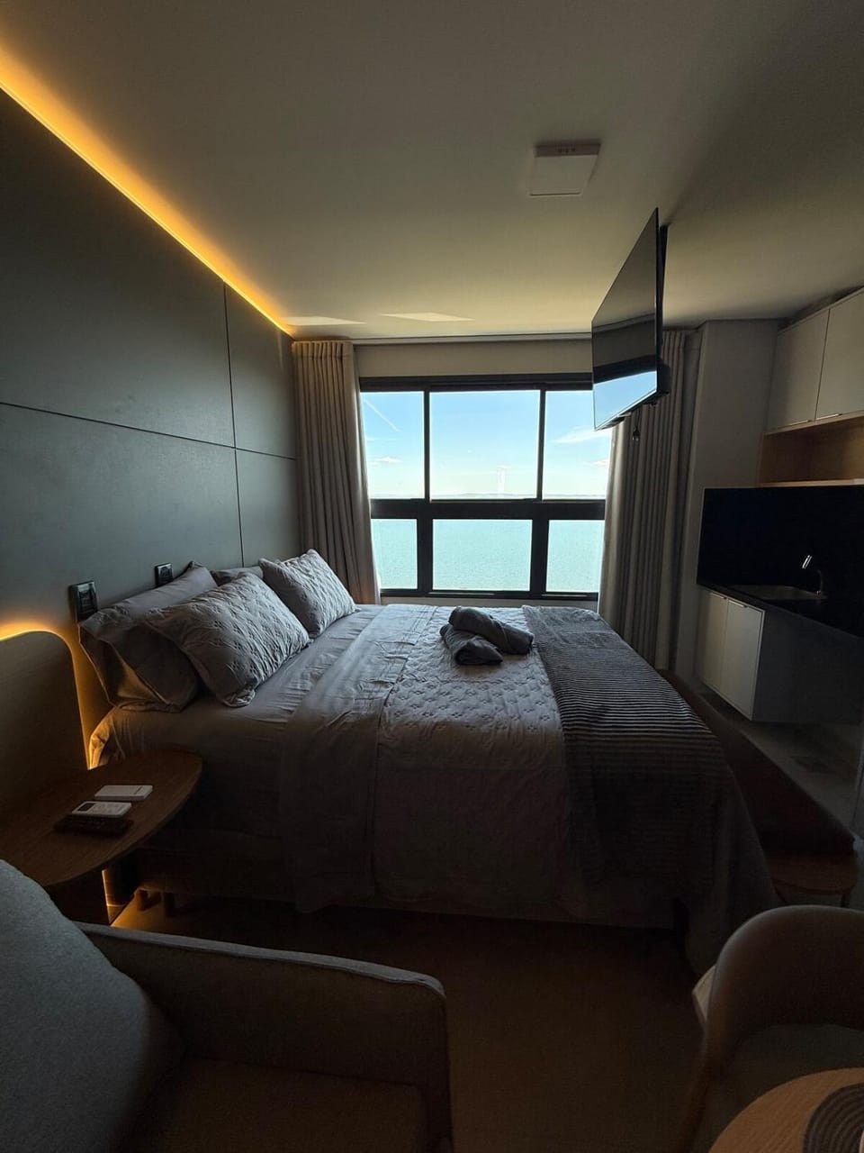 Flat na Orla de Palmas - Vista Privilegiada do Lago Apartment in Palmas