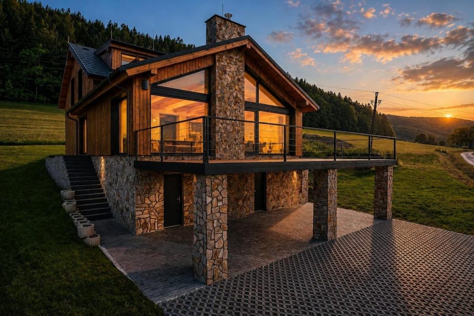 Chalet Leo - Luxury wellness chalet in the Krkonoše Mountains Chalet in Czechia