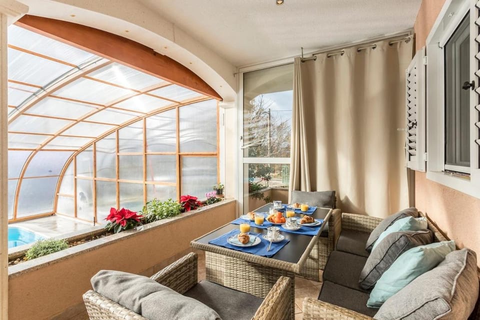 Villa Maria with a pool and tennis court Villa in Split-Dalmatia County
