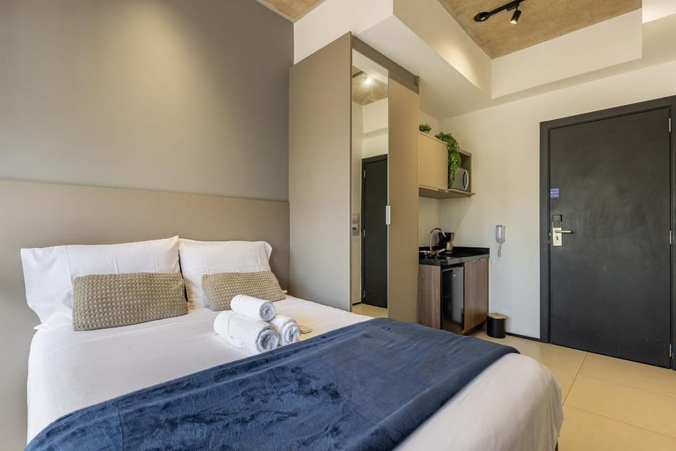 Elegante studio com varanda na Vila Clementino Apartment in Sao Paulo City