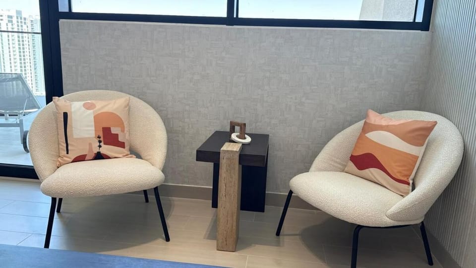 Stylish Contemporary 1BR in JVC With Private Jacuzzi Apartment in Dubai