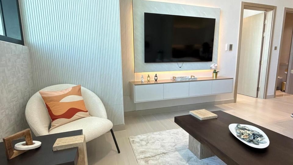 Stylish Contemporary 1BR in JVC With Private Jacuzzi Apartment in Dubai