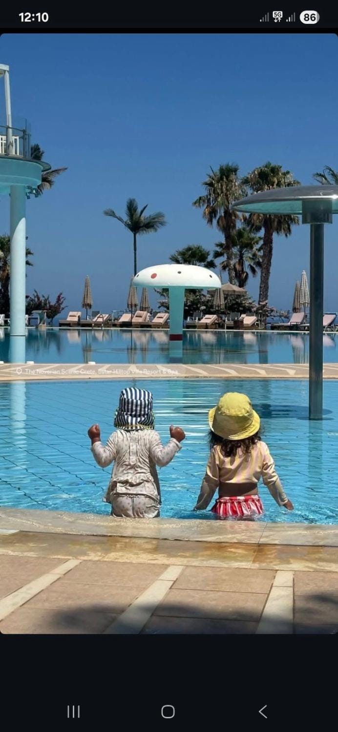 Swimming pool, children