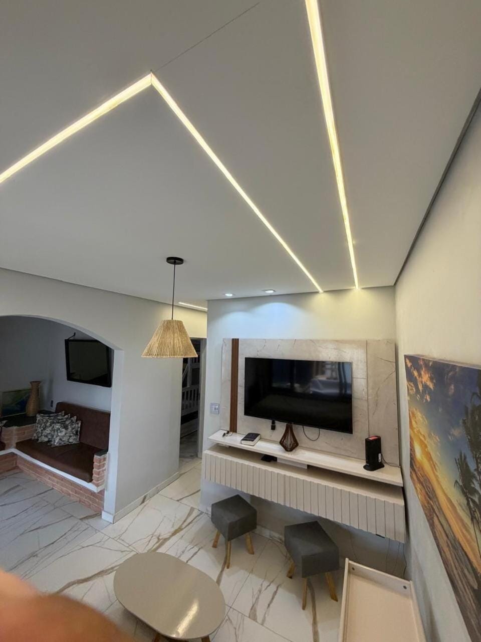 Communal lounge/ TV room, TV and multimedia, Living room, Seating area, Evening entertainment