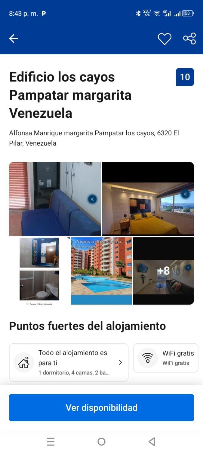 Conjunto residencial los cayos margarita pampatar Apartment in Venezuela