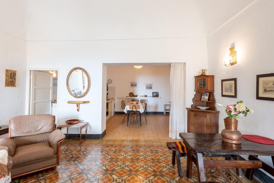 Living room, kitchen