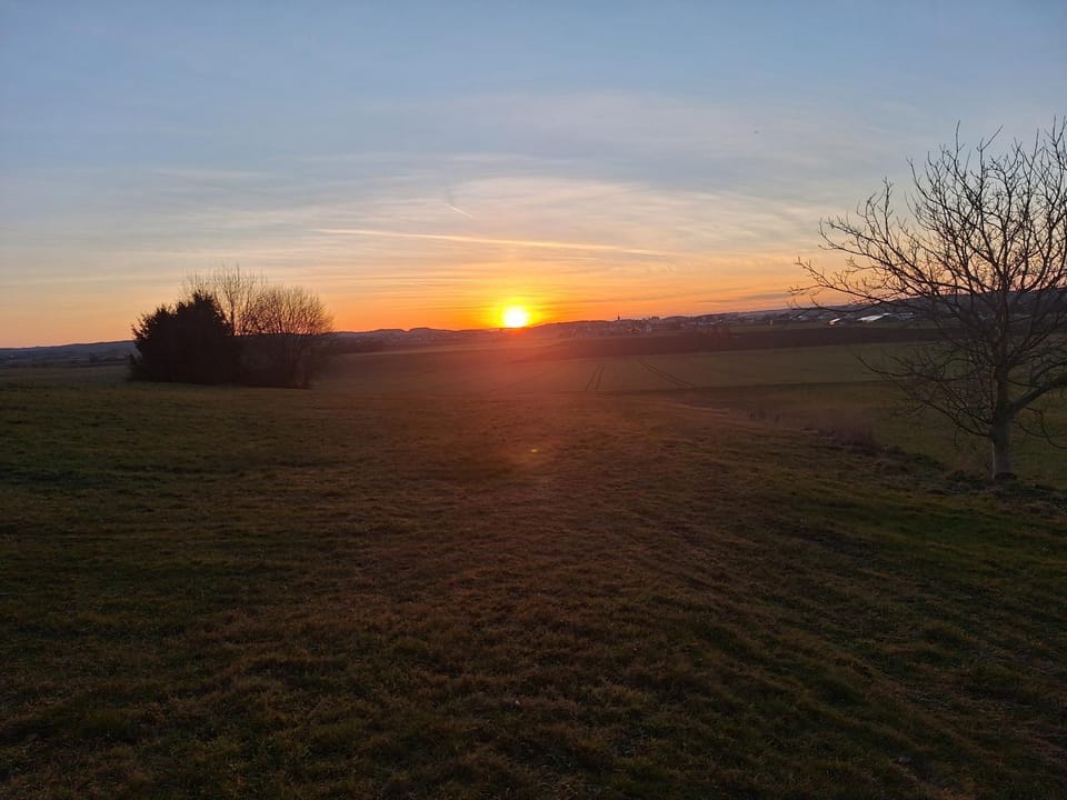 Natural landscape, Sunset