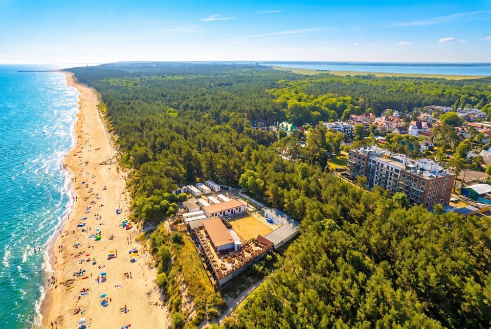 Nearby landmark, Bird's eye view, Beach