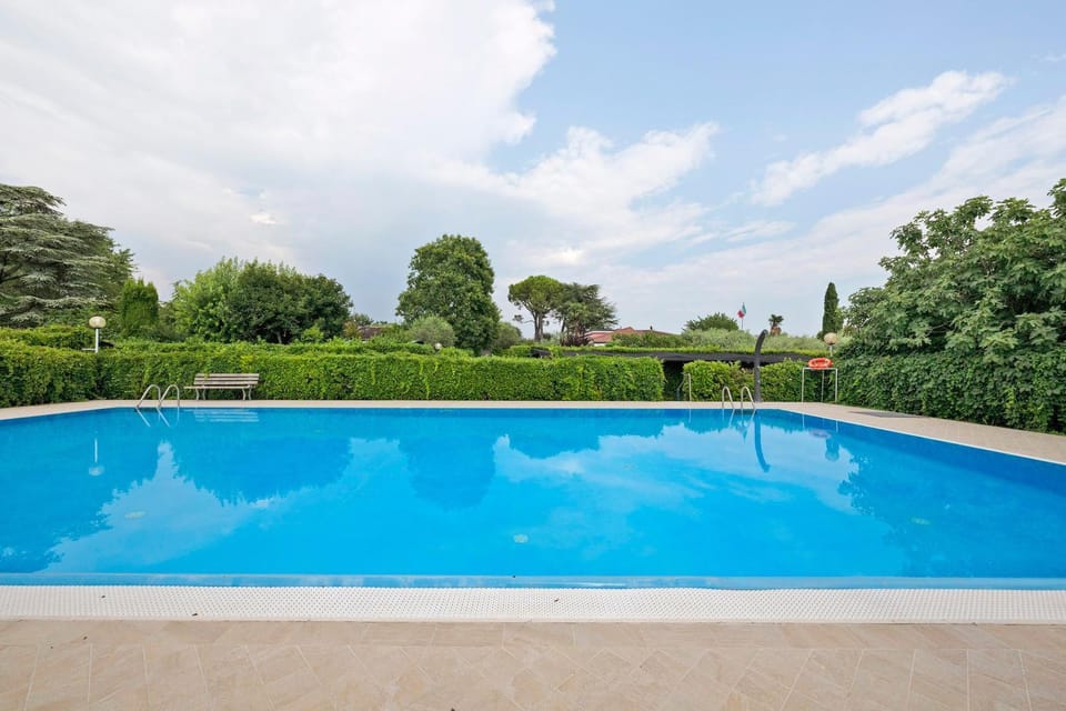 Property building, Living room, Swimming pool