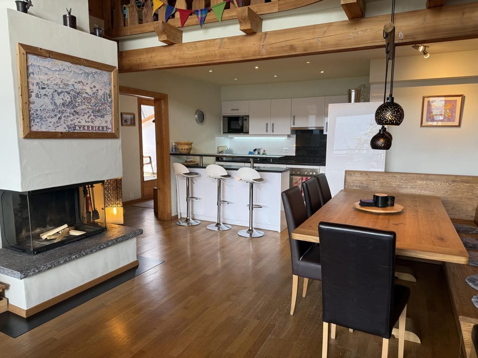 Dining area, kitchen, kitchen