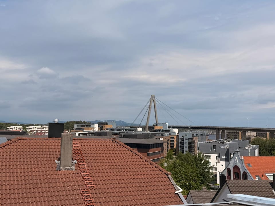 Cozy Attic Loft with City & Ocean Views Apartment in Stavanger
