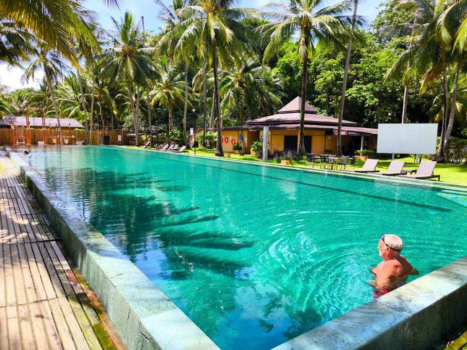 Natural landscape, Swimming pool