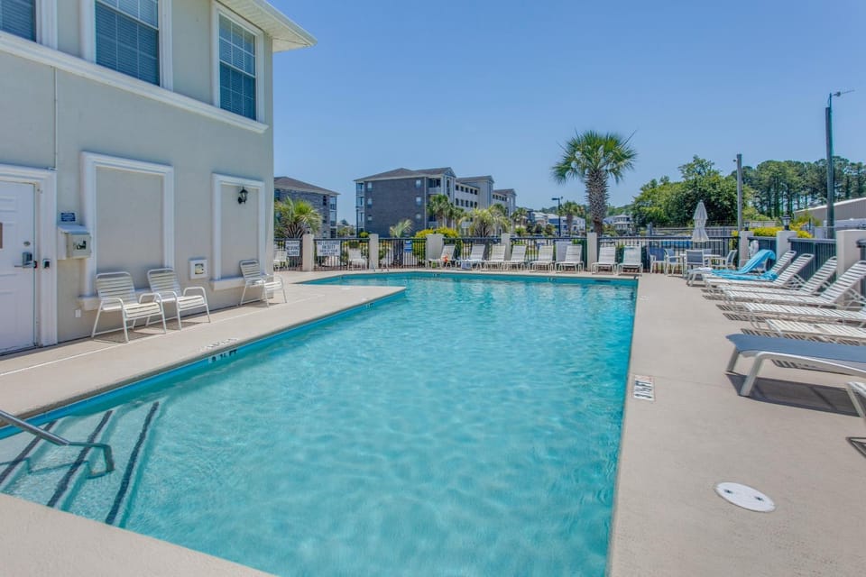Waterfront Condo w/ Views & Pool in Little River House in North Myrtle Beach