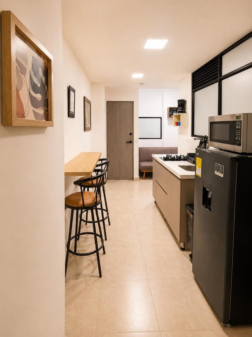 Kitchen or kitchenette