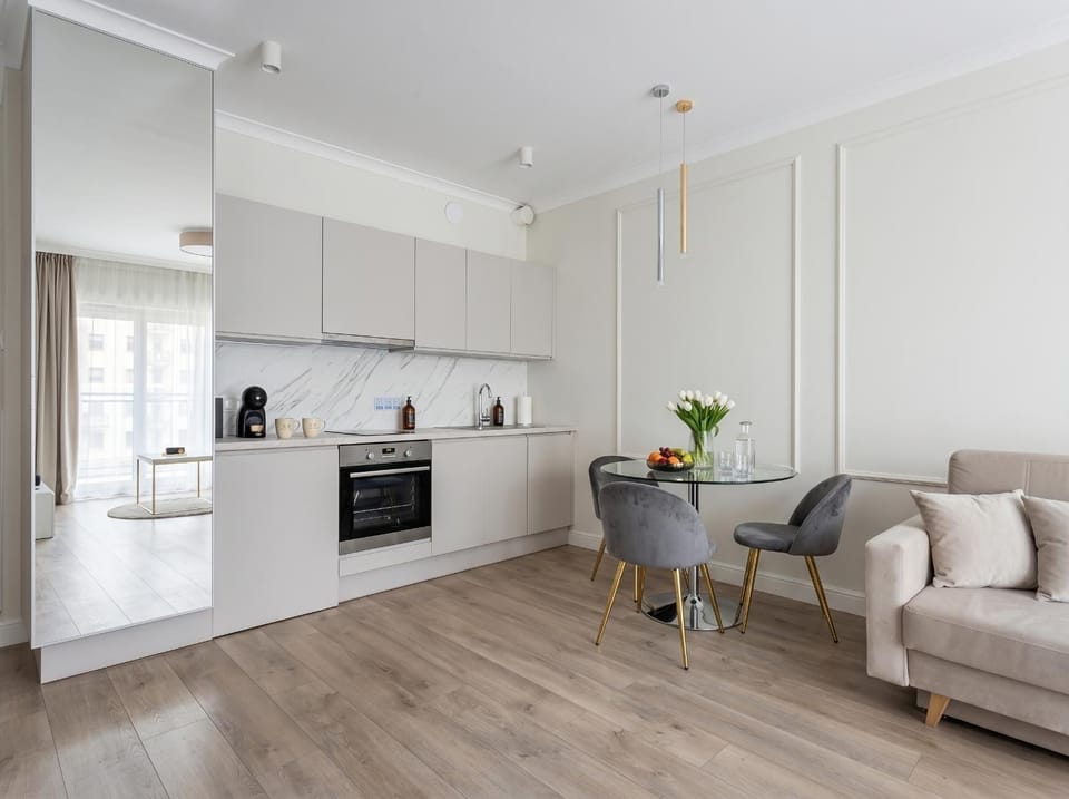 Coffee/tea facilities, Kitchen or kitchenette, Living room, Seating area, Dining area, dishwasher, minibar, oven, pet friendly, stove, toaster
