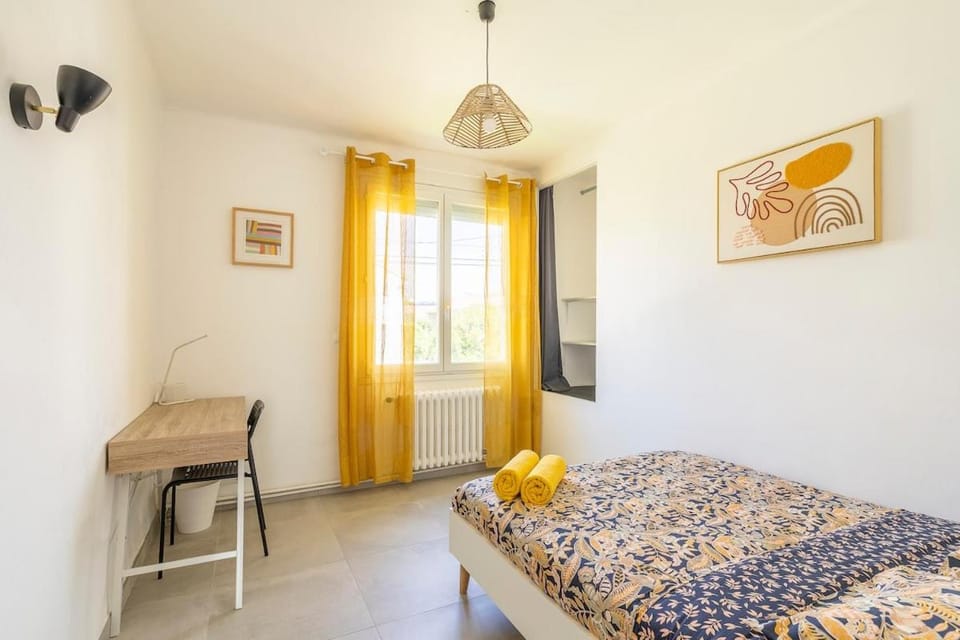 L'Oasis, 3 chambres, climatisation et jardin privé Apartment in Lattes