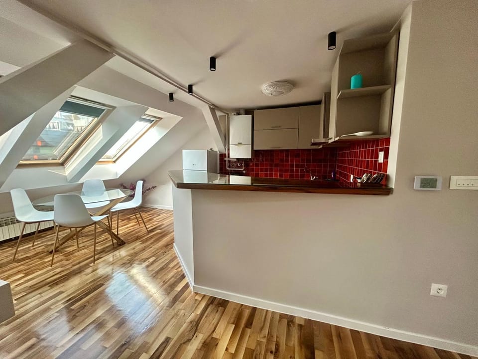 Central attic apartment in a heritage building Apartment in Sarajevo