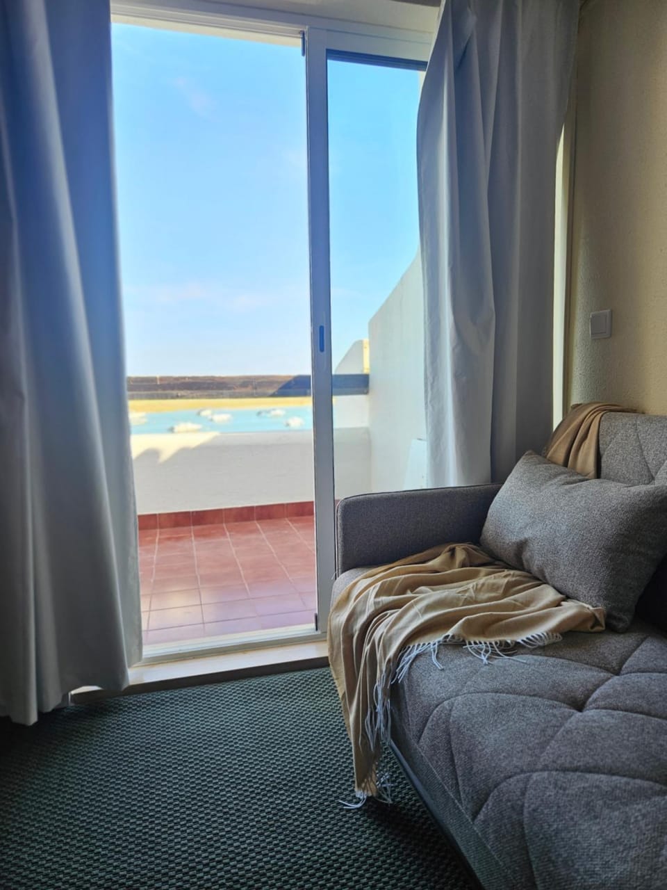 View (from property/room), Living room, Bedroom