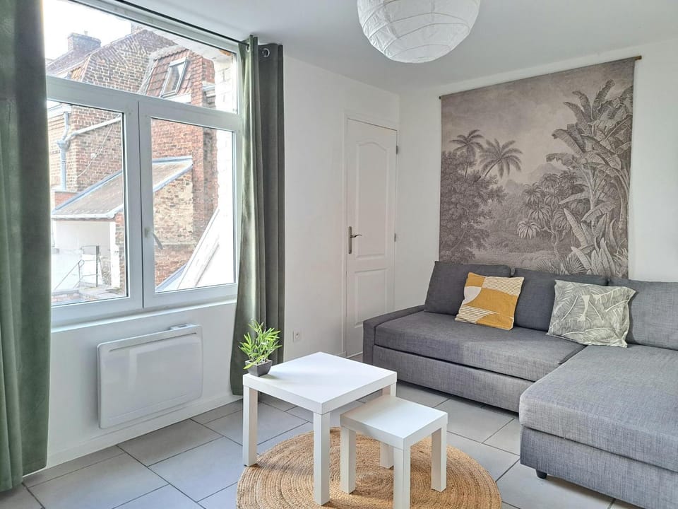 Cozy studio - 300 meters from Croix metro center Apartment in Hauts-de-France