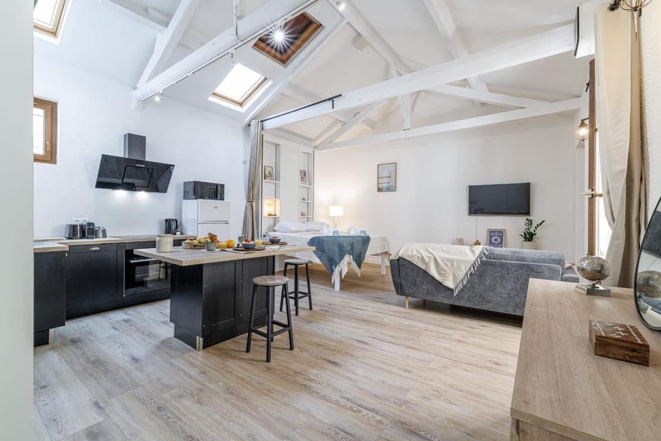 MY CASA - Delfino 51 - Superb Studio Loft Apartment in Nice