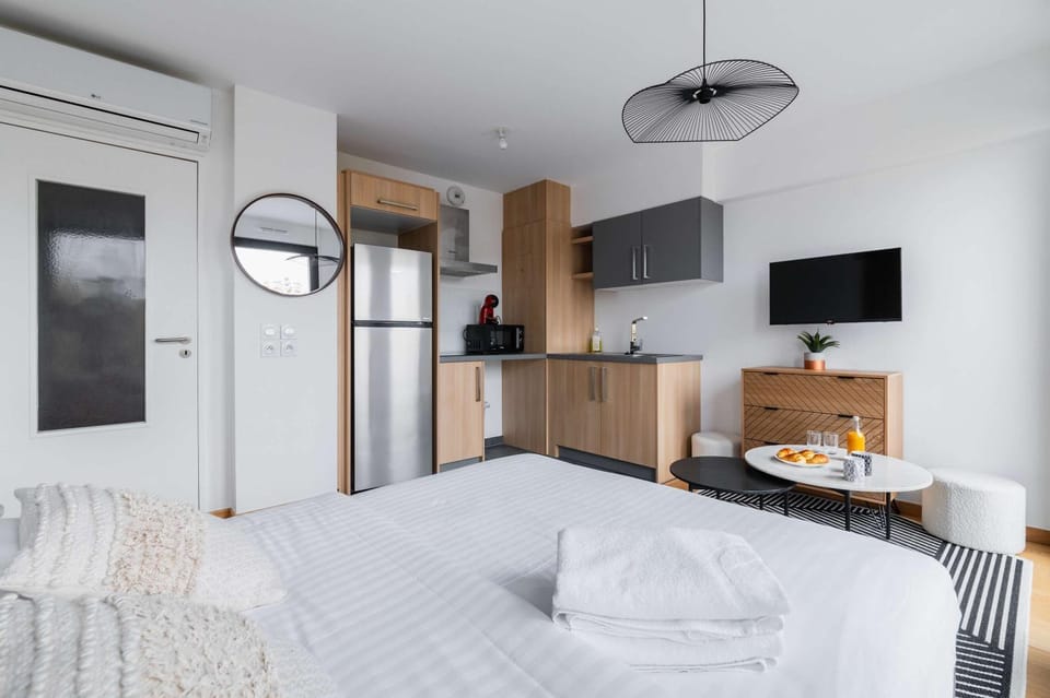 Studio lumineux avec terrasse Courbevoie - 2P Apartment in Courbevoie