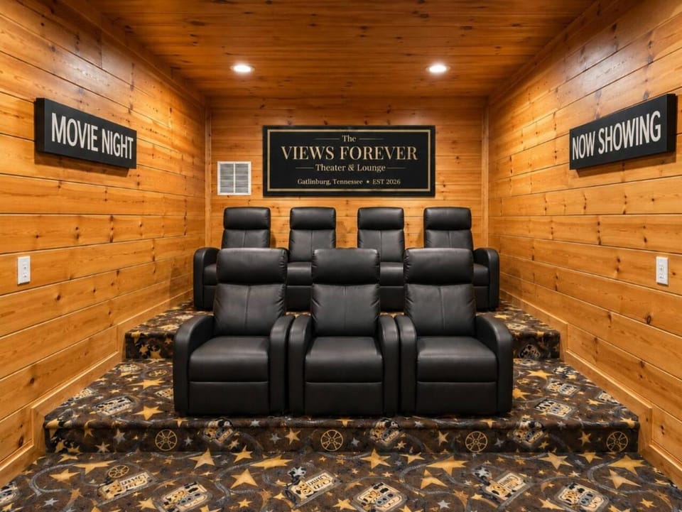 Views Forever Cabin with Mountain Views, Hot Tub , Game Room Cabin in Gatlinburg